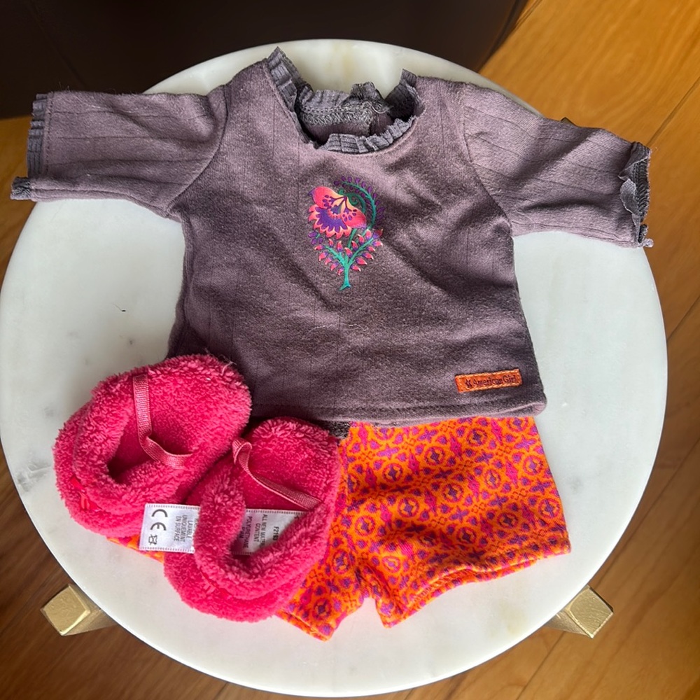 American Girl Doll GOTY 2013 Sage pj set